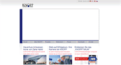 Desktop Screenshot of knopp-chemie.com